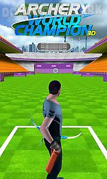 archery: world champion 3d