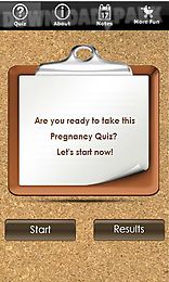 pregnancy quiz - early pregnancy symptoms trivia