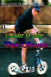 rules to play push scooter