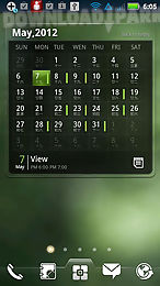ez calendar widget