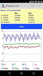 g-sensor logger