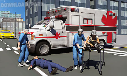 ambulance driver 3d parking