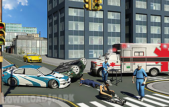 Ambulance driver 3d parking