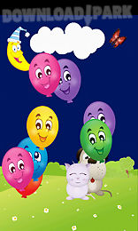 baby touch balloon pop game