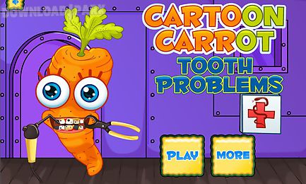 cartoon carrot dentist