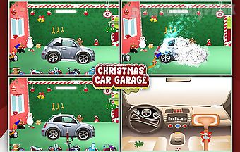 Christmas car garage fun