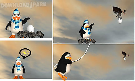swinging penguin