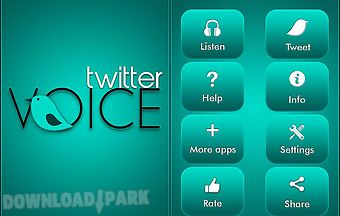 Twitter voice notifications