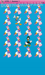 donald duck match up game