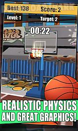 flick basketball shooting