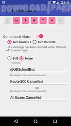 iffy conditional alarm clock