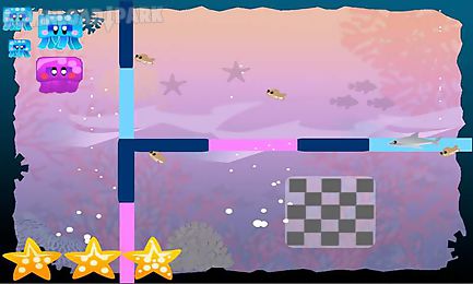 jellyfish puzzle game - guide baby jellyfish save