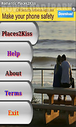 romantic places to kiss