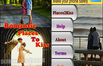 Romantic places to kiss