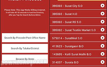 All indian post pincode finder