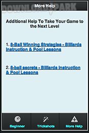 pool billiards for beginners