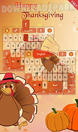 thanksgiving go keyboard theme