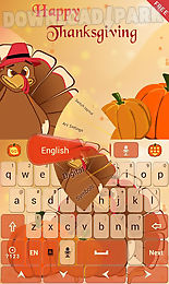 thanksgiving go keyboard theme
