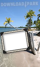 beach photo frame