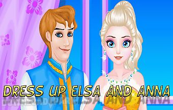 Dress up elsa and anna on a date