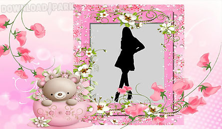 cute pink photo frames
