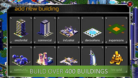 designer city: building game