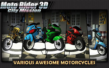 moto rider 3d: city mission