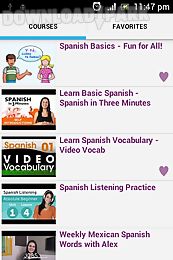 spanish conversation courses