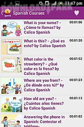 spanish conversation courses