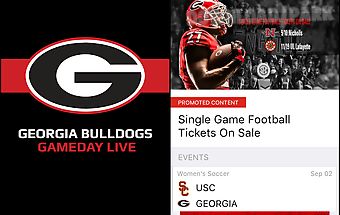 Georgia bulldogs gameday live
