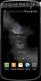 ghost skull live wallpaper