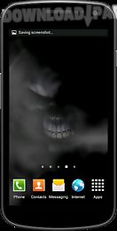 ghost skull live wallpaper