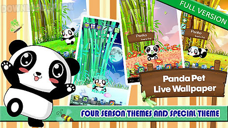 panda pet live wallpaper free