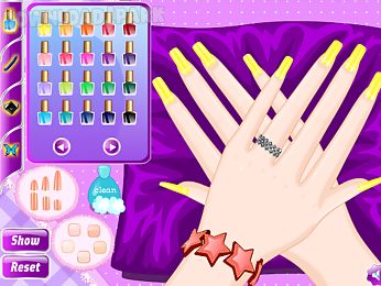 salon nails - manicure games