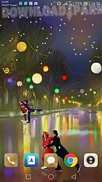 christmas rink live wallpaper