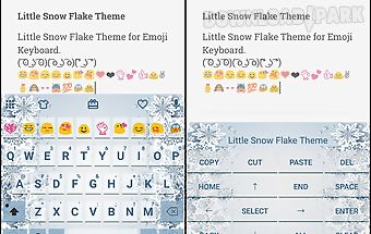 Little snow flake keyboard