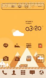 carameltown line launchertheme