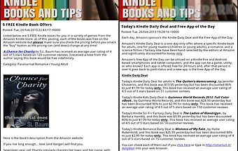 Kindle books and tips