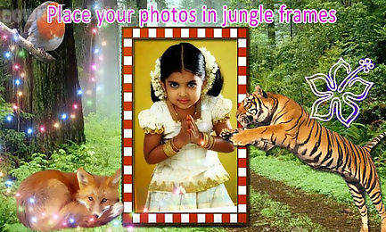 jungle photo frames effects
