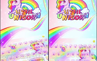Little unicorn kika keyboard