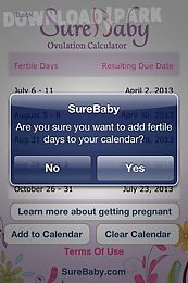 ovulation calculator: surebaby