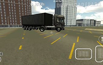 Real truck drive simulator 3d