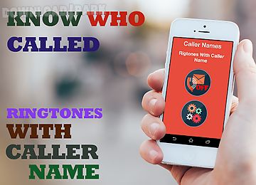 ringtones with caller name