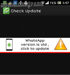 update for whatsapp
