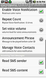 voice full screen caller id li