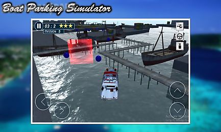 boat parking 3d simulator