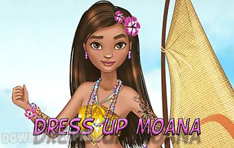 Dress up moana princess for adve..