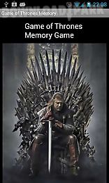 game of thrones - memory