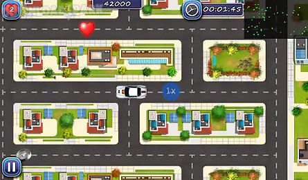 car race: police chase. escape mania