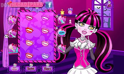 dress up draculaura monster on birthday